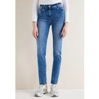 CECIL Slim-fit-Jeans High Waist