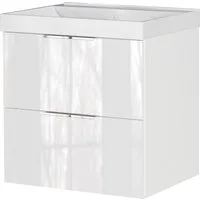 GERMANIA Waschtisch Bisbee (1-St), Waschtisch mit Glasfront in verschiedenen Breiten