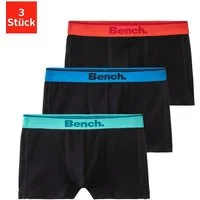 Bench. Boxer Boxershorts für Jungen (Packung, 3-St) mit Ziernähten vorn