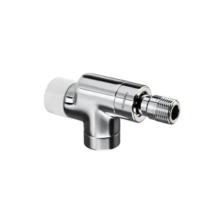 OventropThermostatventil Baureihe E 1163252 DN15, 1/2", PN10, Axial, verchromt