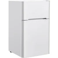 COSTWAY Kühlschrank BCD-90, 86 cm hoch, 48.5 cm breit, Gefrierkombination