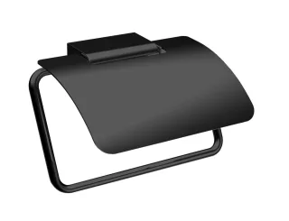 emco flow Papierhalter mit Deckel, schwarz, 270013301 270013301