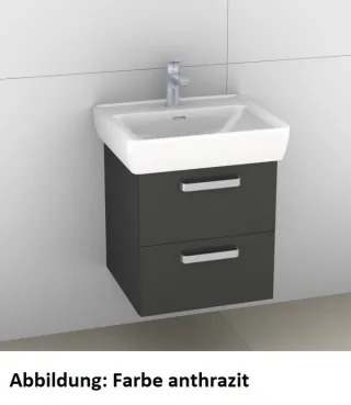 Artiqua 415 Waschtischunterschrank für Pro A 818951 Quarzgrau Hochglanz Select, 415-WU2L-L26-7162-17 415-WU2L-L26-7162-172