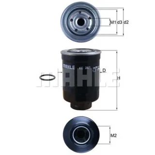 Mahle Kraftstofffilter Ford Ranger Mazda Bt-50