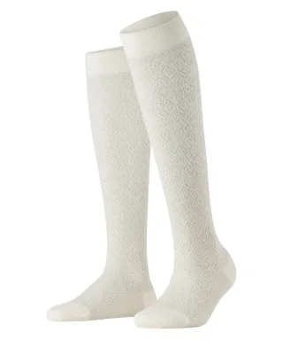 FALKE - FALKE Snow Glitter Damen off-white - Gr. - 36.5