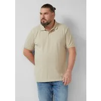 s.Oliver Kurzarmshirt Polo-Shirt Poloshirt aus Baumwollpiqué