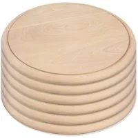 Gravidus Schneidebrett Schinkenbrett Schneidebrett Fleischteller Holzteller Brotzeitbrett, (6-St)