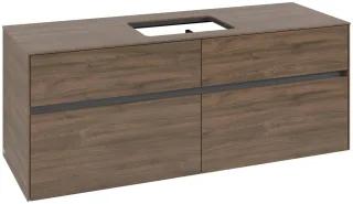Villeroy & Boch Waschtischunterschrank Collaro C11600 1400x548x500mm Arizona Oak C11600VH