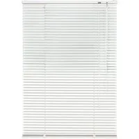 Liedeco Jalousie Aluminium-Jalousie, mit Bohren, freihängend, Aluminium