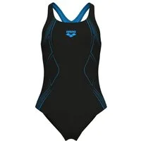 Arena Badeanzug G ARENA GRAPHIC SWIMSUIT SWIM PRO BACK für Kinder, sportlicher Stil, mit UV-Schutz UPF50+, chlorbeständig
