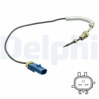 Delphi Abgastemperatursensor Dodge Journey Jeep Compass Patriot 2,0 TS30191