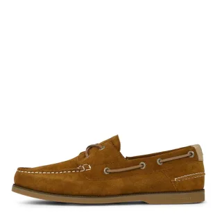 Tommy Hilfiger - Lace-up Bootsschuh aus Wildleder braun - Gr. - 43