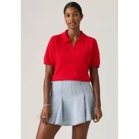 Levi's® Kurzarmpullover SUPER SOFT POLO SWEATER