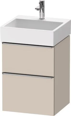 Duravit D-Neo Waschtischunterbau wandhängend Taupe Matt 484x442x625 mm - DE4370070910000 DE4370070910000