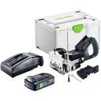 FESTOOL Fräse DFC 500 E-Basic Akku Dübelfräse 18 V 4