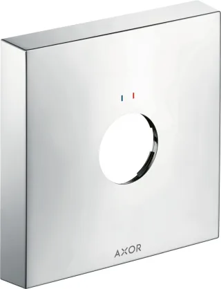Hansgrohe Verlängerungsrosette Axor eckig rot/blau 1-Loch polished red gold, 14965300 14965300