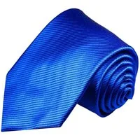 Paul Malone Krawatte Herren Krawatte Schlips modern uni einfarbig Breit (8cm), royal blau 349