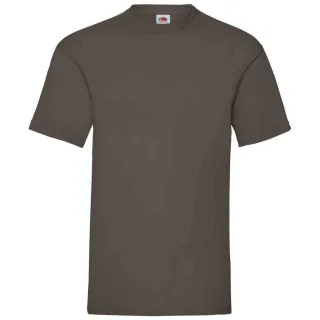 Fruit of the Loom - "Valueweight" T-Shirt für Herren (Schokolade)