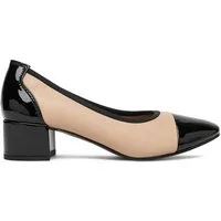 Jenny Jenny Damen Pumps Beige JENNY-CEO-WS24030-01 Beige Schwarz Pumps