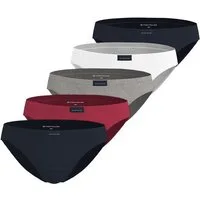 TOM TAILOR Minislip Colorado (Packung, 5er Pack) weich, bequem, eng, atmungsaktiv, breiter Bund, mit Logo