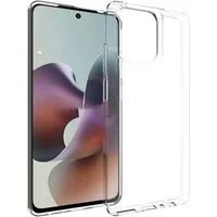 Wigento Handyhülle Für Motorola Moto G56 5G TPU Schutz Handy Hülle Flexibel Transparent, Stoßfeste TPU Hülle mit rutschfestem Design