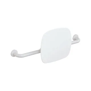 Hewi 801 Rückenstütze 801.51.916198 Wandabstand 150mm, Lehne signalweiß, signalweiß
