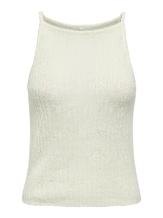 ONLY - ONLMIAMI SL STRAP TOP CC KNT cloud dancer - Gr. - XL