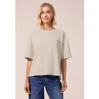 STREET ONE STUDIO T-Shirt aus softem Materialmix