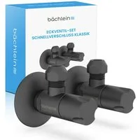 Bächlein Eckventil Eckventil-Set Schnellverschluss Klassik