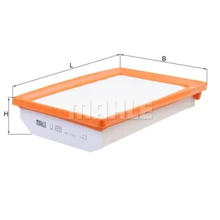 Mahle Luftfilter Fiat Tipo 356