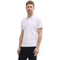 TOM TAILOR Poloshirt mit farblich hervorgehobener Knopfleiste