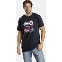 Jan Vanderstorm T-Shirt PREBEN mit markantem Print (2er-Pack)