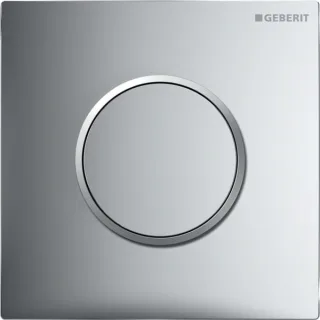 Geberit HyTouch Urinal-Handauslöung hochglanz-verchromt Kunststoff Sigma10 pneumatisch 116015KH1