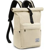TAN.TOMI Cityrucksack Rolltop Rucksack Damen Herren, Rucksack Laptop Tasche 15,6 Zoll (Damen Herren weit öffenbar, Rolltop Rucksack wasserdicht), Backpack Daypack für Schule,Fahrradfahren,Freizeit und Reise