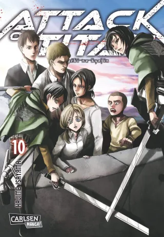 Attack on Titan - Band 10 [Taschenbuch/Manga] Hajime Isayama