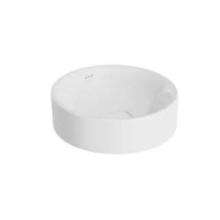 VitrA New Metropole Aufsatzschale freistehend rund 38 cm ohne Überlaufschlitz Weiß,7542B403-1398 7542B403-1398