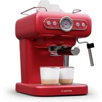 Klarstein Espressomaschine, 1.2l Kaffeekanne, Kaffeemaschine 950 W 19 Bar 2 Tassen