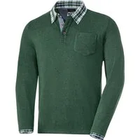 HENSON&HENSON V-Ausschnitt-Pullover optimaler Ganzjahrespullover aus reiner Baumwolle