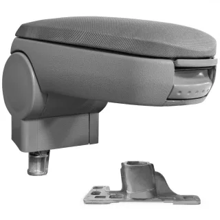 Armlehne Mittelarmlehne MAL Leder Bezug Grau für VW Passat 3B B5 + Variant
