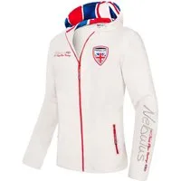 Nebulus Fleecejacke KINGHOOD, Q1712 - Herren, weiß, XL