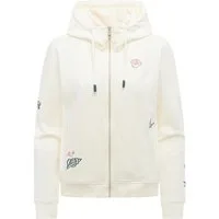 Ragwear Sweatjacke Parya Embro Damen Zipper mit Stickereien