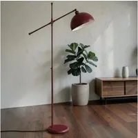 Bamyum Stehlampe Stehlampe aus Metall mit E27, verstellbarer Lampenschirm, ohne Leuchtmittel, E27, verstellbarer Lampenschirm, Stehluchte mit Ablage