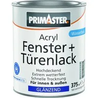 Primaster Acryl-Buntlack Primaster Acryl Fenster + Türenlack weiß glänzend