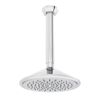 VitrA Liquid Kopfbrause mit Deckenarm Form rund Durchmesser 28 cm Deckenmontage Chrom,A45750 A45750