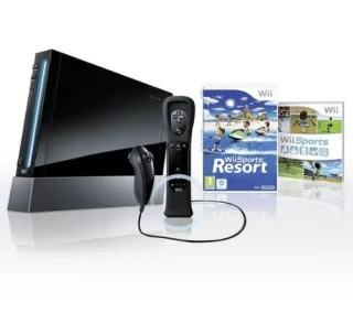 Nintendo Wii Sports Resort Pak [inkl. Wii Sports Wii Sports Resort Wii Motion Plus] schwarz
