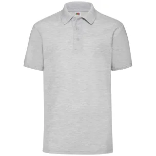 Fruit of the Loom - "65/35" Poloshirt für Herren (Grau meliert)