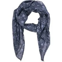 Goodman Design Modeschal Leichter unisex Schrägschal mit Blumenmuster – Made in Italy, Hochwertige Verarbeitung