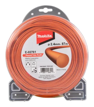 Makita Mähfaden rund, 2,4 mm x 87 m - E-02761