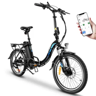 [EU Direct] KAISDA K7 Electric Bike SHIMAN0 7-Speed 36V 12.5AH Battery 350W Motor Recommended Top Speed 25KM/H 20inch Ti