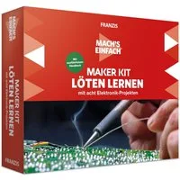 Franzis Lernspielzeug Maker Kit Löten lernen - Mach’s einfach